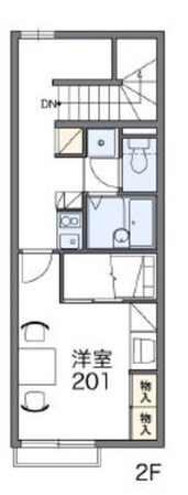 レオパレスRUHEN HEIMの物件間取画像